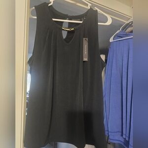 NWT Black Sleeveless Top